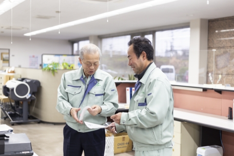 従業員の写真